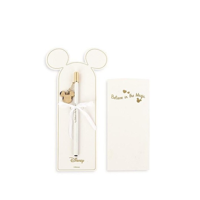 MATITA MICKEY ORO H17.5 CON BUSTINA